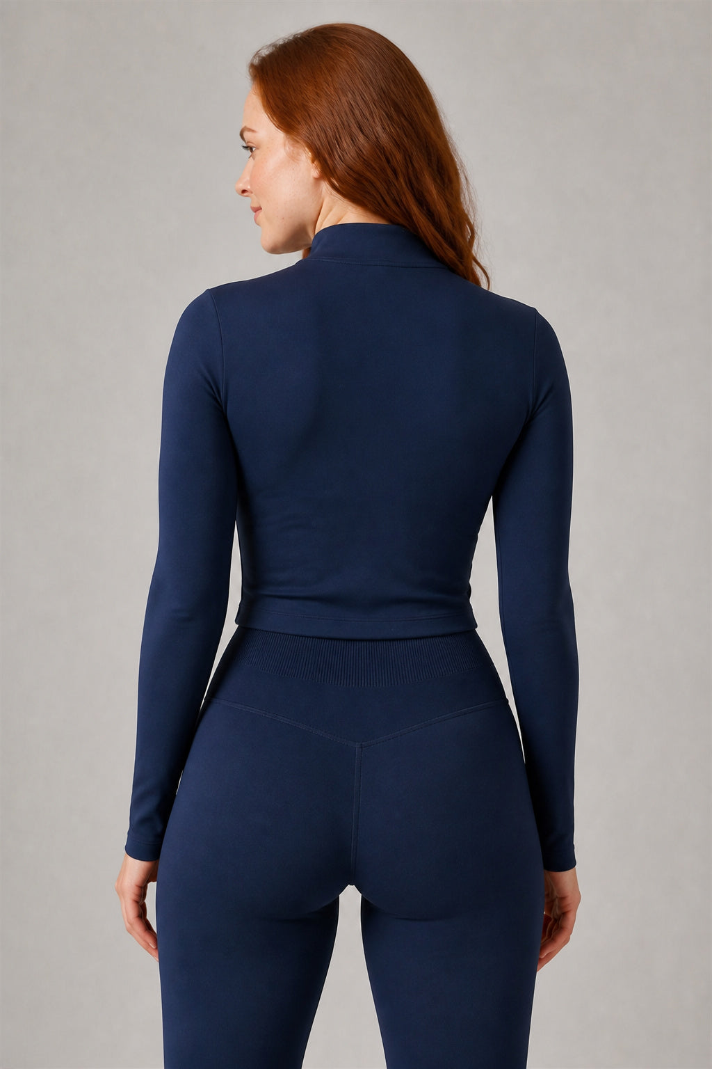 Motion™ Lift-Contour Leggings — Navy Blue — DCK7655 — Generated model 06_destination_detail_rear