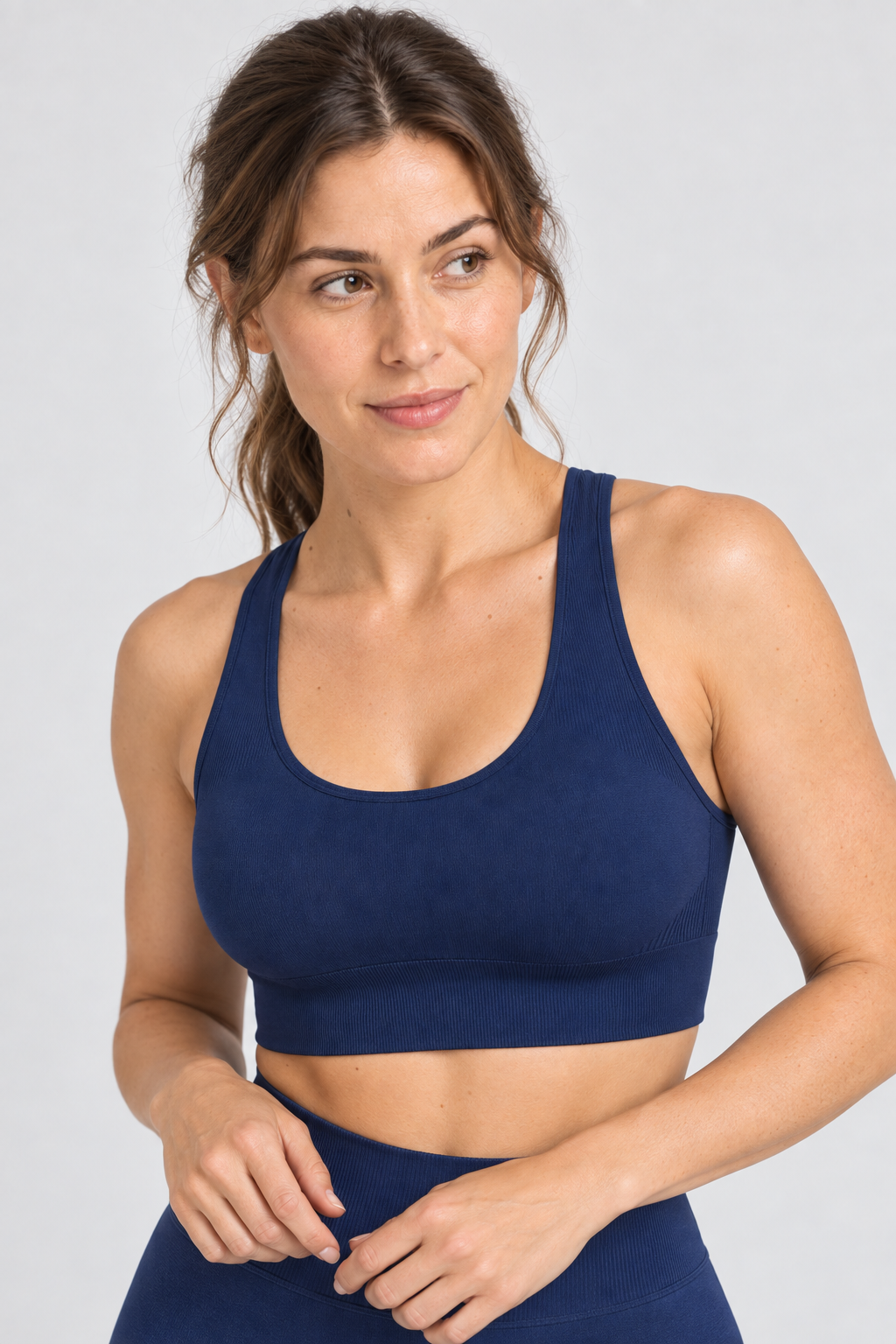 Form™ Open-Back Lift Bra — Indigo Blue — view 02 | color:indigo blue